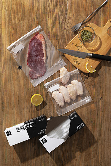 Vochtbestendigheid, Luchtbewijs, Niet-giftig, Reclosable, Enig pit, Dubbel pit, Dubbel pit, Brede Ritssluiting 3