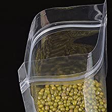 De opnieuw te gebruiken Ritssluitings Hoogste zakken, Steen eindigen, douaneembleem, vlakke bodemzakken, koffie & theeverpakkingszakken 5