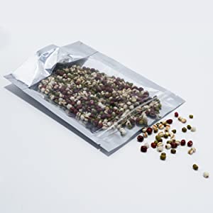 Zelfdichtende Ritssluitingszak, Resealable Zakken van het Geurbewijs, Pit Hoogste Waterdicht, Voedselopslag, Op zwaar werk berekende Ritssluiting 8