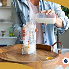 Vorstorganisator, Container, die Systeem opslaan, De borst gevend Toebehoren, BPA-Vrij, Dubbel Ritssluitingsslot 6