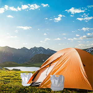De opvouwbare Zak van de Watercontainer, Opslagkruik, Freezable Sport Kamperende Berijdende Bergbeklimmer, 6