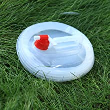 De draagbare Kruik van de Wateropslag, Waterdrager, Vouwbare Kantine, ROOSTERT het Kamperen in openlucht Wandeling 4