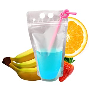 Drankzakken, de Dranken van Smoothie Juice Pouches, Koud & Hete, Soepzakken, SLABpakket, koud koffiepakket 3