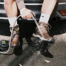 Draagbare Douchezak, de Uitrusting die van de Reiswas, het Kamperen het Bijkomende, Openluchtreis Kamperen, Pomp, Spuitbus wandelen 10