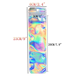 Kruidentabakszak, de Zak van de Theefolie, mylar de zakzak veilig voor kinderen van de ritssluitingszak, Aluminiumfoliedocument Pac 1