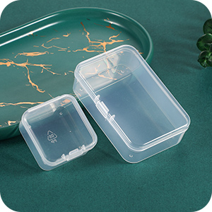 Plastic de Containersdoos van de Parelsopslag, Opslag van Kleine Puntenambachten, Scharnierend Deksel, Juwelen, Hardware 4