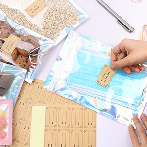 Resealable Ritssluitingszak, Mylar-Zakken, Resealable Zakken van het Geurbewijs, de Zak van de Aluminiumfoliezak 2