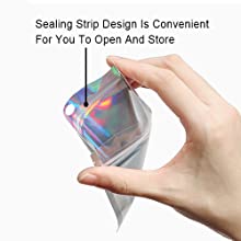 Geurbewijs Baggies, Holografische Zakken, Metaalzak, Opslagzak, Bloem Verpakking, Droge Bladeren 2