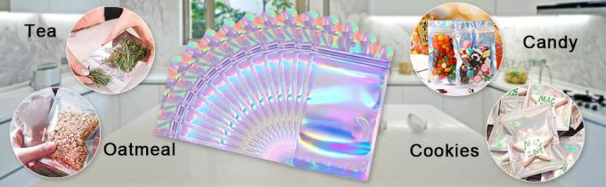 Geurbewijs Baggies, Holografische Zakken, Metaalzak, Opslagzak, Bloem Verpakking, Droge Bladeren 8