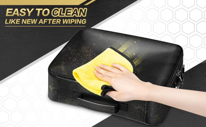 Het Documentvakje van With Lock Fireproof van de documentorganisator, van het het Document Veilige, Veilige Dossier van de Geldzak het Slotzak 1