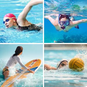 Dubbele de Telefoonzakken van de Ritssluitingsverbinding, Waterdicht Geval, Universele grootte, dirtproof, stofdicht Smartphones-pakket 3