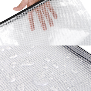 Mini Clear Organizer Pouches, Multifunctionele Make-upzak, de Kleine Transparante Kosmetische Organisator Bag van pvc 4