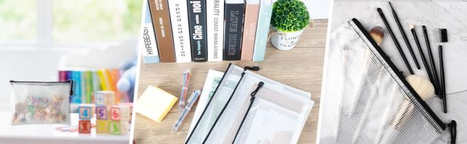 Mini Clear Organizer Pouches, Multifunctionele Make-upzak, de Kleine Transparante Kosmetische Organisator Bag van pvc 5