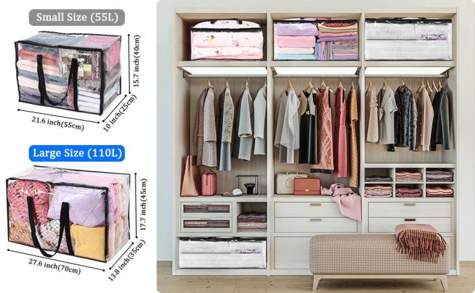 Toiletry underbed de Kosmetische Organisator, Waterdichte, Grote Capaciteit, bewegend Tote Bag, Opslagritssluiting draagt Zak 27