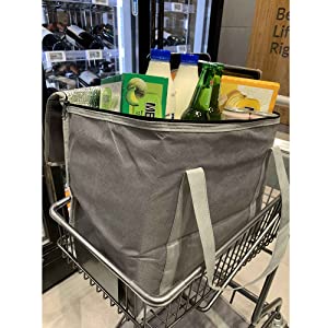 Doek van Oxford isoleerde Opnieuw te gebruiken Kruidenierswinkel het Winkelen Zakken, XL Grootte, Grote Picknick Koelere Zak, de Hoogste Koude van Zippered 9