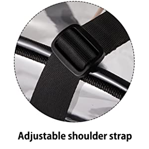 De duidelijke Zakken, Goedgekeurd Stadion, zien door Tote Bag, Schouderriem, Grote Transparante Zak 7