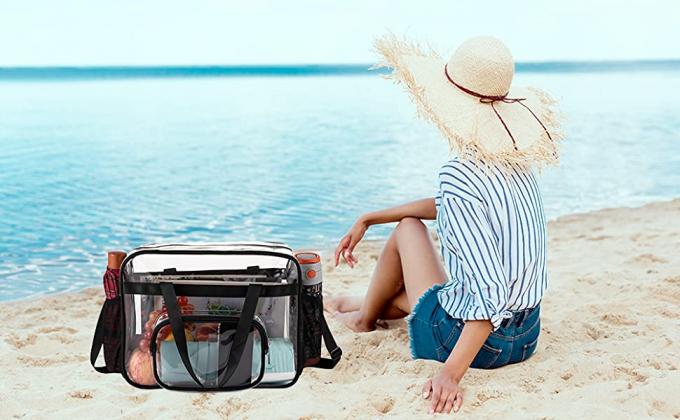 De duidelijke Zakken, Goedgekeurd Stadion, zien door Tote Bag, Schouderriem, Grote Transparante Zak 3