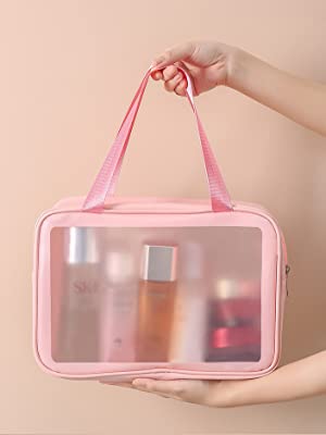 Opslag, Reis, Bevordering, Make-upverpakking, Uitrustingenorganisator External Pockets, Kosmetische Grote Make-upzak 7