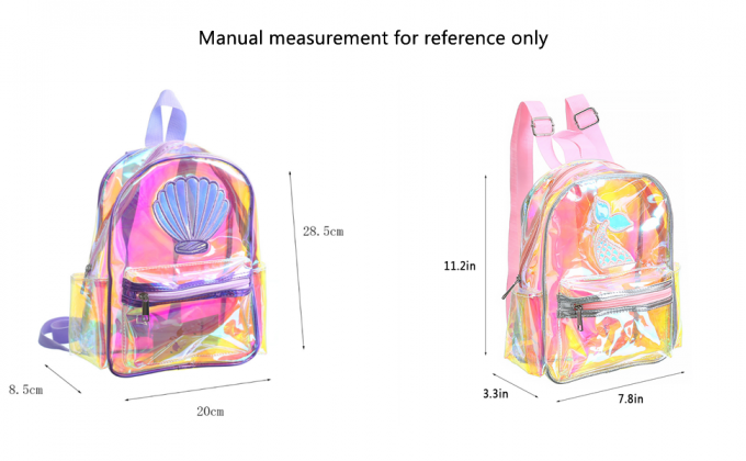 De Zak van School Daypack Travel Caming van de rugzakstudent voor Vrouwenmeisjes, Drawstring-Zakken, Veelkleurige regenboog 6
