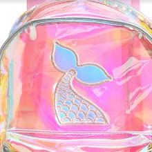 De Zak van School Daypack Travel Caming van de rugzakstudent voor Vrouwenmeisjes, Drawstring-Zakken, Veelkleurige regenboog 2