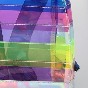 De Zak van School Daypack Travel Caming van de rugzakstudent voor Vrouwenmeisjes, Drawstring-Zakken, Veelkleurige regenboog 20