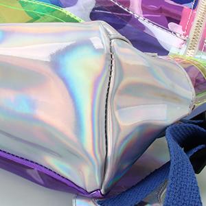 De Zak van School Daypack Travel Caming van de rugzakstudent voor Vrouwenmeisjes, Drawstring-Zakken, Veelkleurige regenboog 21