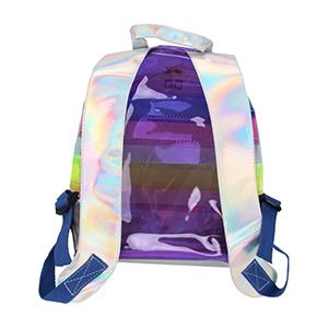 De Zak van School Daypack Travel Caming van de rugzakstudent voor Vrouwenmeisjes, Drawstring-Zakken, Veelkleurige regenboog 19