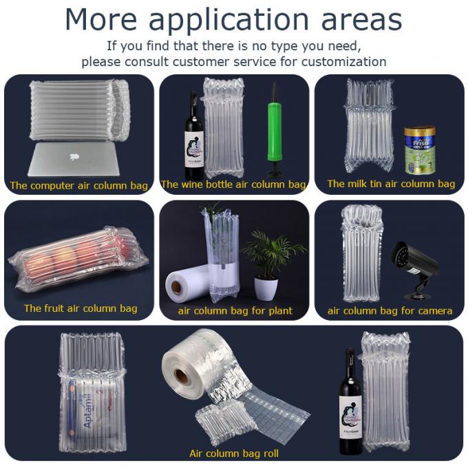 De opblaasbare Laptop Beschermende Zak van Mailer, Vervoerverpakking, de Zak van het Luchtkussen, de Zakverpakking van de Luchtkolom 8