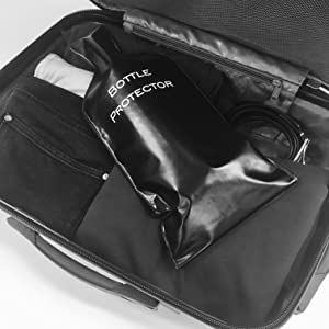 De opnieuw te gebruiken Beschermer van de Wijnfles, Luchtbelkussen, het Geval van de Reiskoker, Lekvrij Veiligheidseffect verzet tegenzich 2