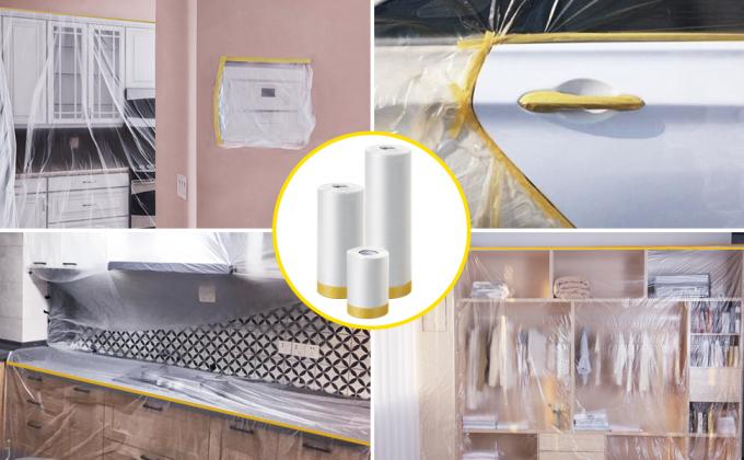 De automobielreeks van de Broodjes Maskerende Film, het Schilderen pre-Vastgebonden Dienbladuitrusting, het Afdekken het Behandelen, de Beschermingsdekking van het Automeubilair 17