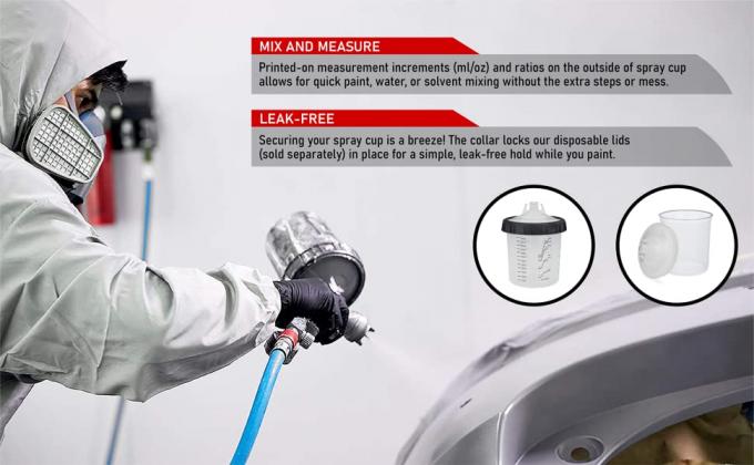 BESCHIKBARE NIEUWE VULLINGEN, Automobiel de Verf Harde Kop die van de Nevelkop, Kanonkoppen, Verf Koppen, het SYSTEEM van de NEVELkop mengen 2