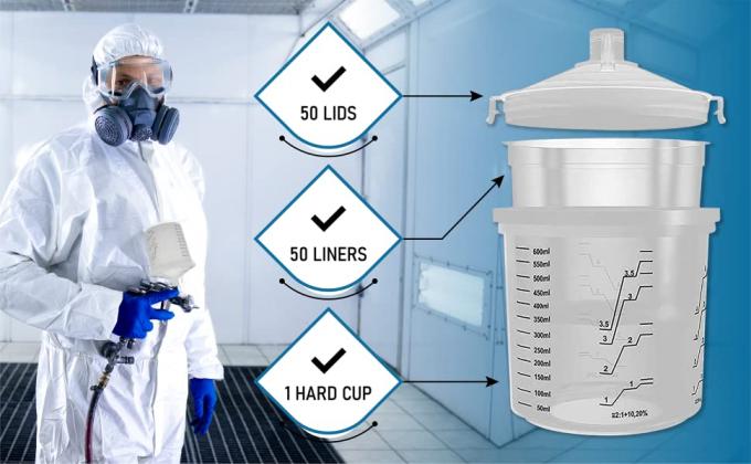 BESCHIKBARE NIEUWE VULLINGEN, Automobiel de Verf Harde Kop die van de Nevelkop, Kanonkoppen, Verf Koppen, het SYSTEEM van de NEVELkop mengen 4