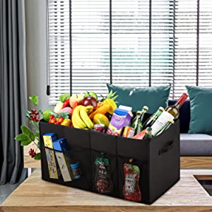 De Organisator For SUV, Uitzetbare Grote Capaciteit, Stevige de Opslagorganisator van de autoboomstam van de Ladingsboomstam, glijdt niet Bodem uit 15