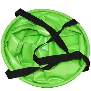 De multifunctionele Openluchtauto die van de Visserijemmer Draagbare Vouwende Opvouwbare Wateremmer wassen 3