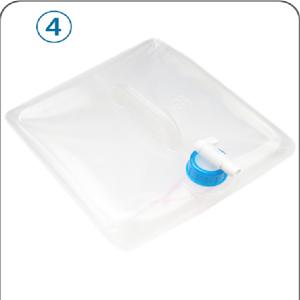 De multifunctionele Openluchtauto die van de Visserijemmer Draagbare Vouwende Opvouwbare Wateremmer wassen 16