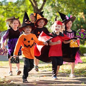 De Zakken van het pompoengazon, Feestelijk Blad, Halloween-Decoratie, Truc of het Behandelen, Partijlevering, Reuzezoetigheidzakken 16