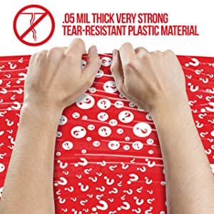 De jumbozak van de Gift Reuzefiets, op zwaar werk berekende Overmaatse, Jumbo Buitengewoon breed, verpakkende zakken van de Kerstmis de Huidige Gift 5