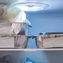 Legering 8011, Beschikbaar Milieubescherming Huishouden, de Containerdienblad van de Compartimentenaluminiumfolie 3