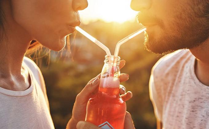 PLA-het Drinken het Stro, het Reuze Verpakte Stro van CPLA, individueel, Installatie baseerde Composteerbaar Flexi-stro, cocktail 16