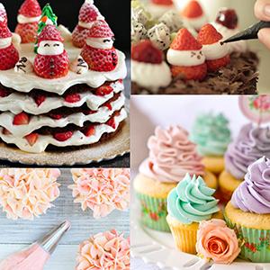 De biologisch afbreekbare Zakken van Gebakjeleidingen, Cake die Zakken verfraaien, Bakkend de Leveringsuitrustingen van het Koekjessuikergoed, Bevriezende Zakken 3