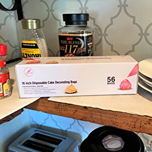 De biologisch afbreekbare Zakken van Gebakjeleidingen, Cake die Zakken verfraaien, Bakkend de Leveringsuitrustingen van het Koekjessuikergoed, Bevriezende Zakken 11