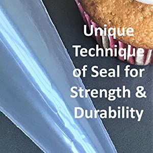 De biologisch afbreekbare Zakken van Gebakjeleidingen, Cake die Zakken verfraaien, Bakkend de Leveringsuitrustingen van het Koekjessuikergoed, Bevriezende Zakken 9