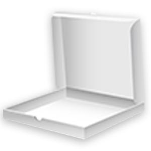 De Verpakkingsdocument van de douanepizza Vakje Golf met Verschillende Grootte, Kringloopdocument Eenvoudig de Lunchvakje van het Pizzapakket 5