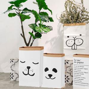 de Engelse meer papier zak van le sac, Kraftpapier-Document het Speelgoed die van de Zakjonge geitjes van het Opslaglinnen het Decor van Organisatorbasket nursery home kleden 4