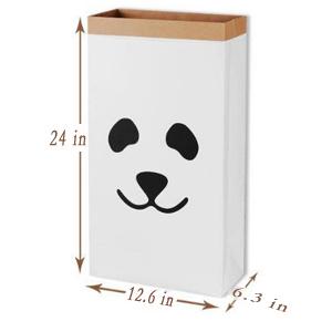 de Engelse meer papier zak van le sac, Kraftpapier-Document het Speelgoed die van de Zakjonge geitjes van het Opslaglinnen het Decor van Organisatorbasket nursery home kleden 5