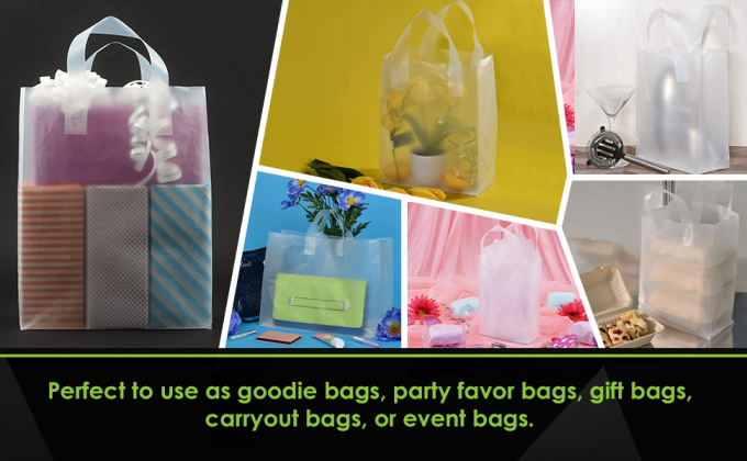 Lijnhandvatten, het Winkelen Zakken met de Bodem van het Hoekplaatkarton, Berijpte Koopwaar Kleinhandelszakken, Giften, Boutiques 1