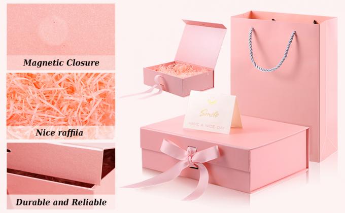 Luxe het Winkelen Zakken, Matte Modern Embossed Birthday Merchandise-de Gasten Kledings van het Bedrijfsopslaghuwelijk 4