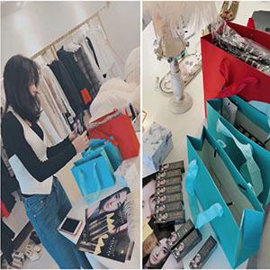 Boeketdocument Giftzak met Handvatten, de Zak van de Huwelijkspartij, Vierkante Document Zak XL grootte, verpakkende zakken, giftvakjes 6