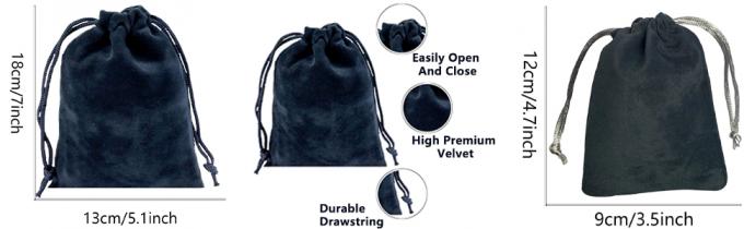 De Zakken van de fluweelgift, de Zakken van Fluweeldrawstring, Armbanden, Halsbanden, Horloges, Ringen, Juwelen verpakking 13