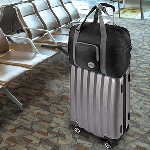 Sportenduffel Zak, Vouwbare Opslagzak, Toiletry Make-up, Katoenen van het de Zakcanvas van de Reisschouder Zakken met Ritssluitingen 0